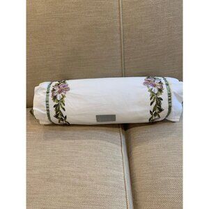 Raymond Waites Cotton Embroidered Bolster Pillow Roll
